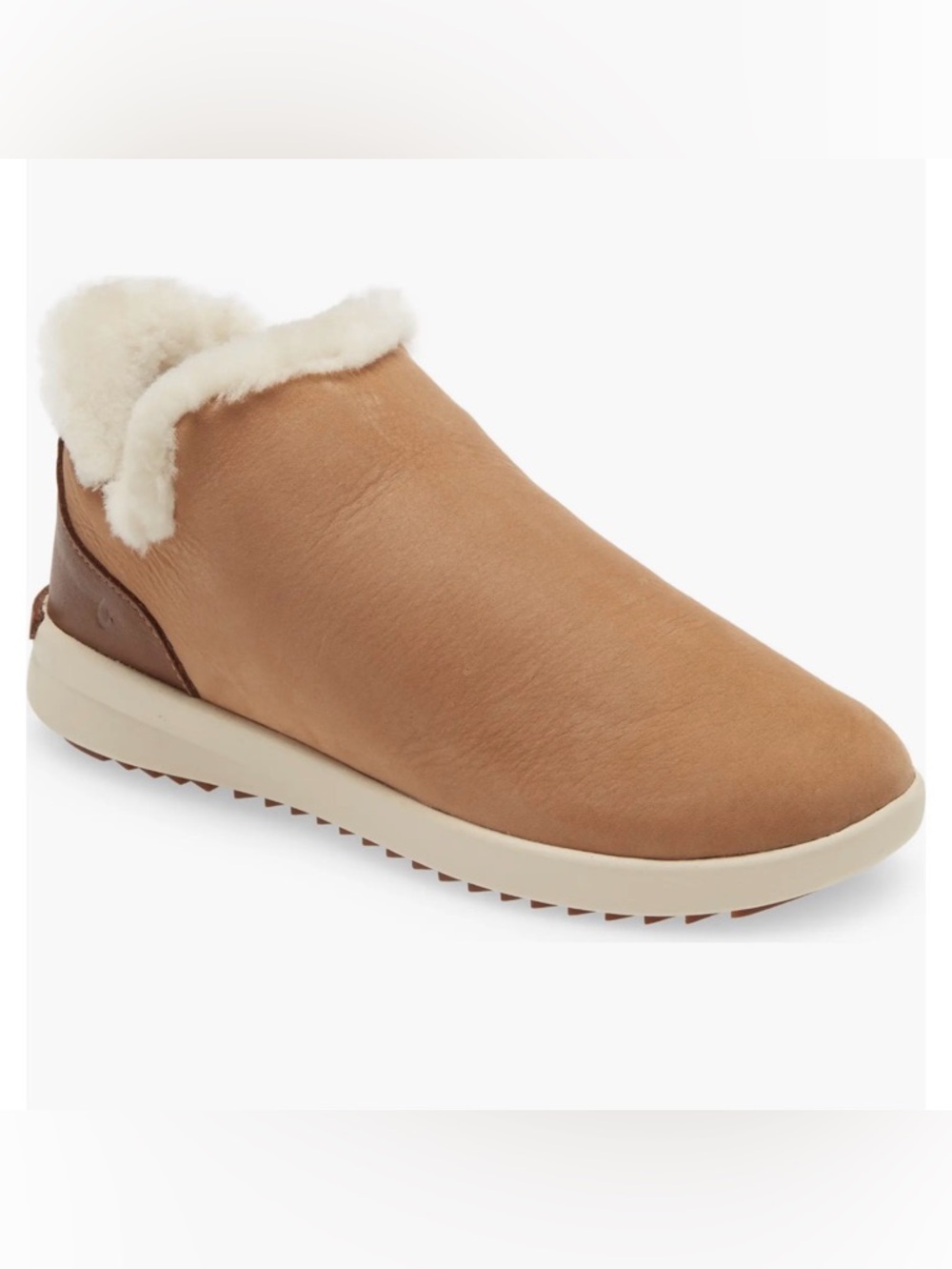 Olukai Malua Hulu Genuine Shearling Waterproof Slip-On Sneaker New Women’s Size